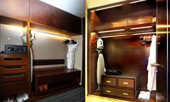 The wardrobe