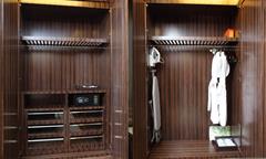 The wardrobe