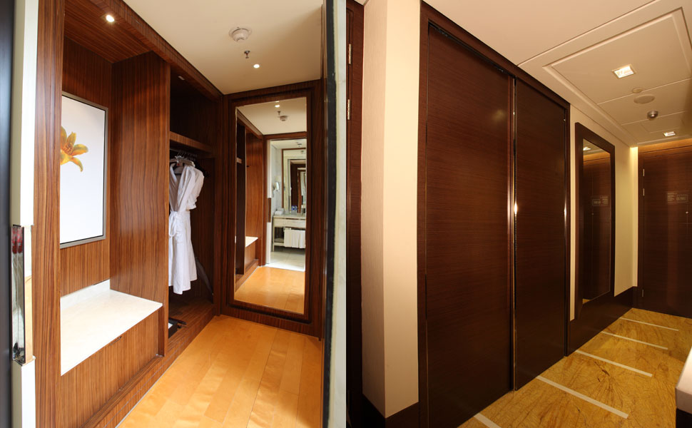 The wardrobe